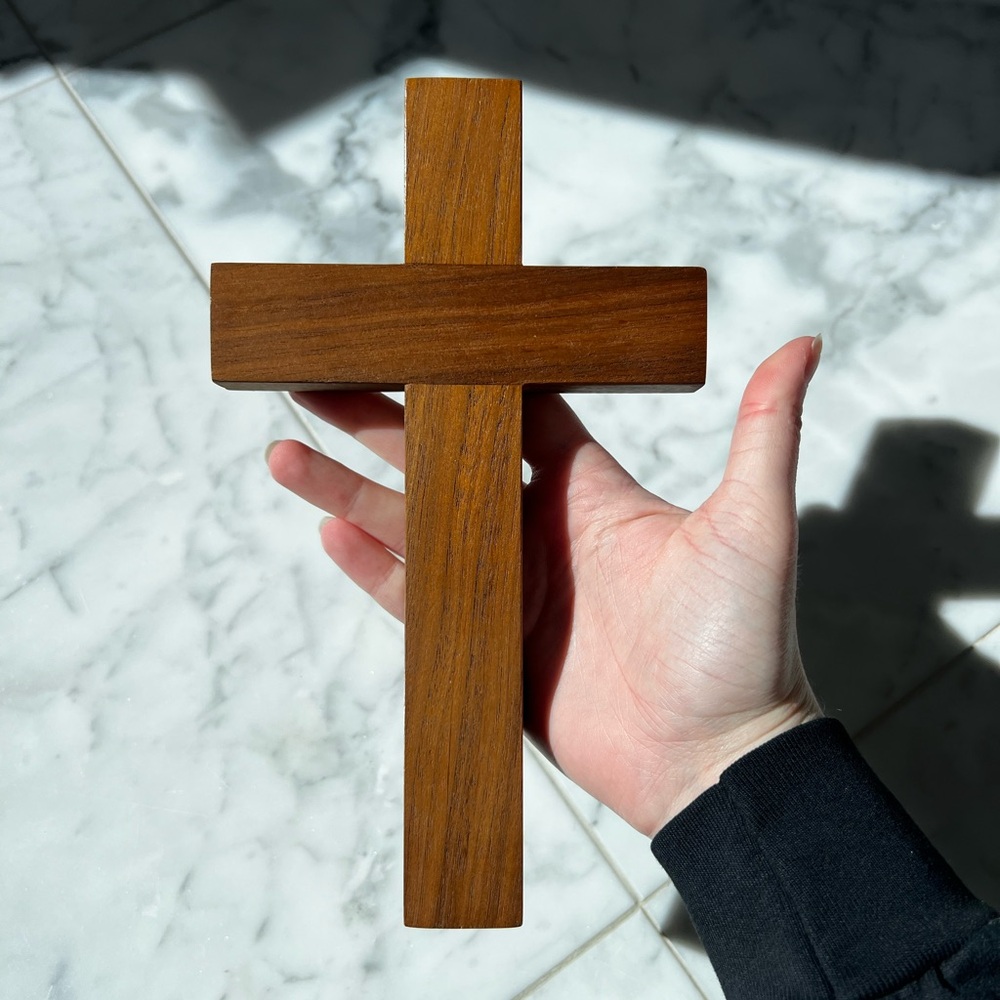 Handmade Small Wooden Hanging Cross
